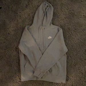 Size Small Gray Nike Hoodie - 8/10 Condition